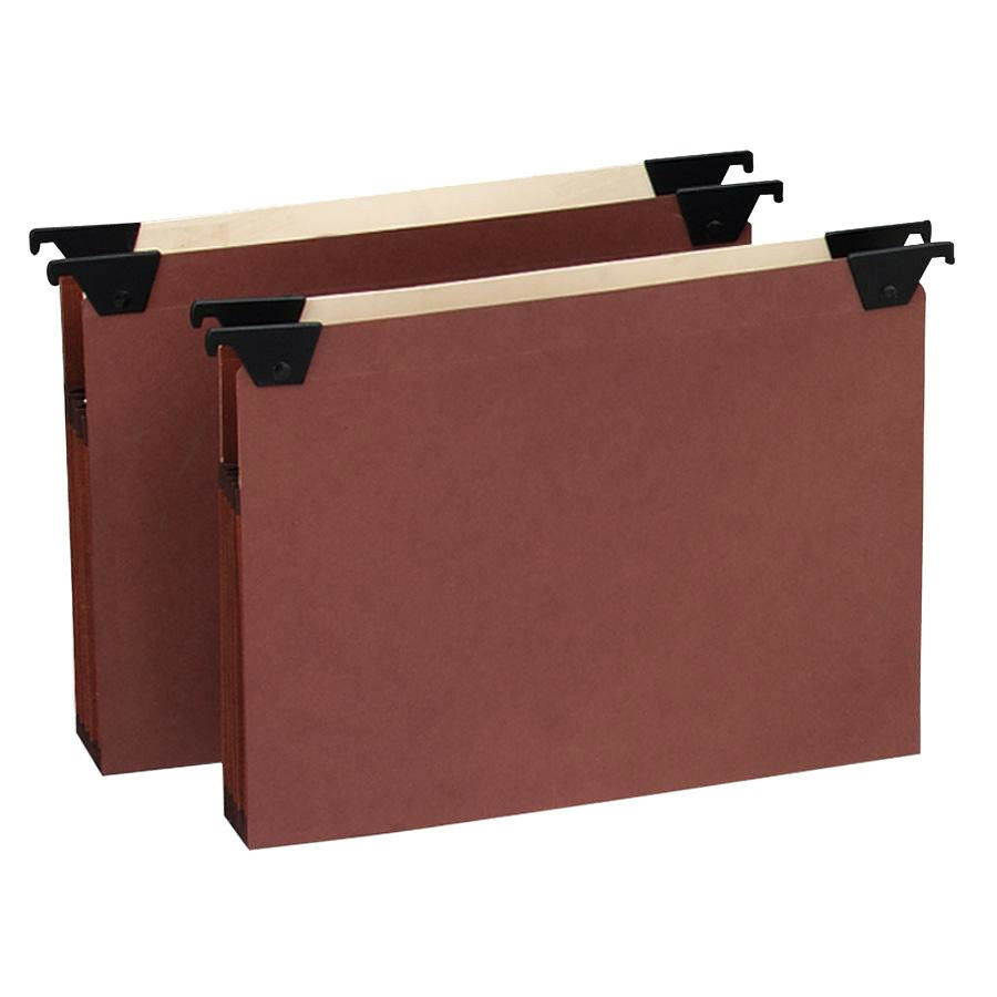 Esselte Premium Reinforced File Pockets With Swing Hooks - Letter - 8.50" X 11"