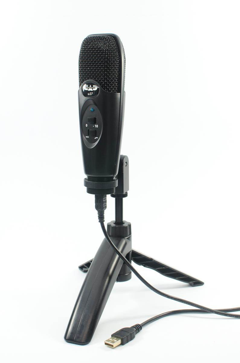 Cad U37 USB Microphone Black