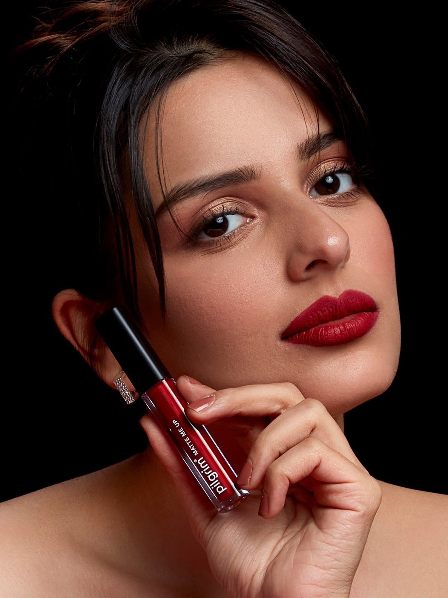 PILGRIM Matte Me Up Liquid Lipstick 01 Red Stiletto - 3 ml