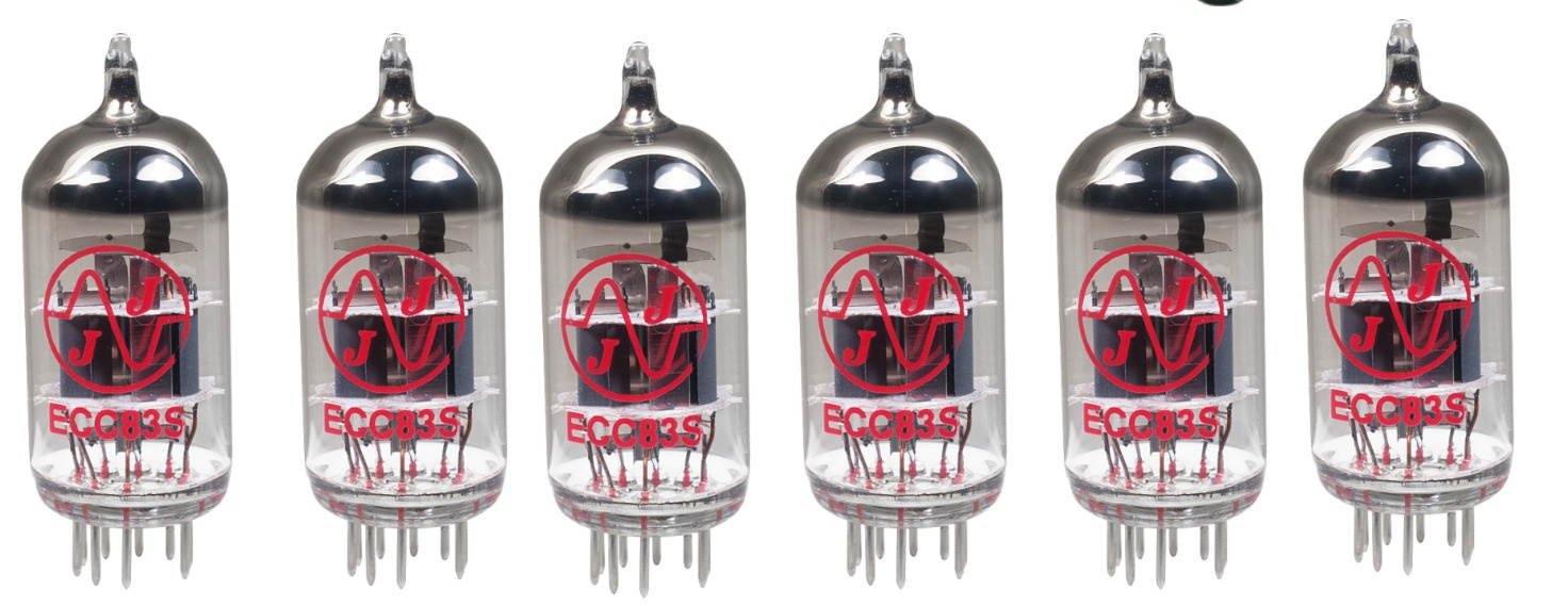 Tube Set - for Bogner Ecstacy Requires: 4 &times; E34L   6 X 12AX7 JJ Electronics