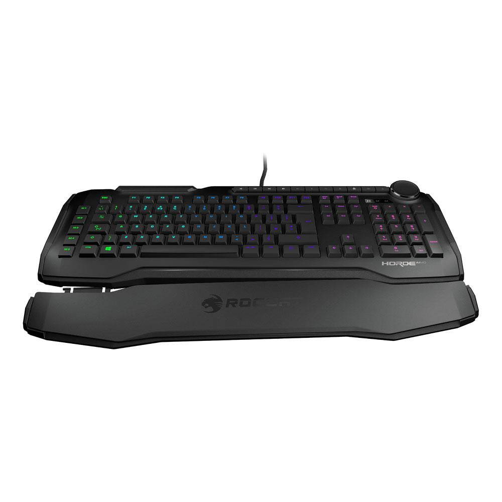 ROCCAT Horde Aimo Membranical RGB Gaming Keyboard, UK Layout, Black (ROC-12-352-BK)