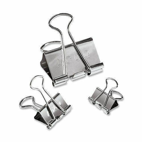 Acco Steel Presentation Clips - Assorted - 1 / Pack - Silver (ACC71138)