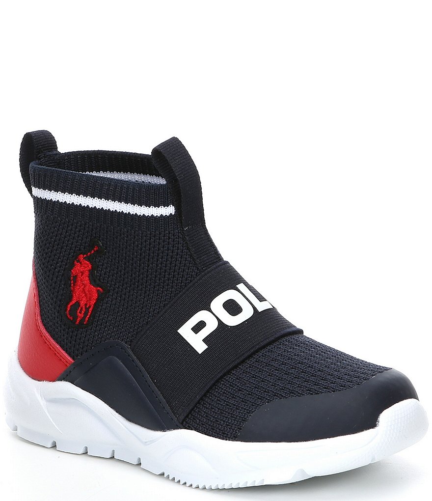 Polo Ralph Lauren Boys' Channing II Woven Mesh Slip-On Sneakers (Toddler)