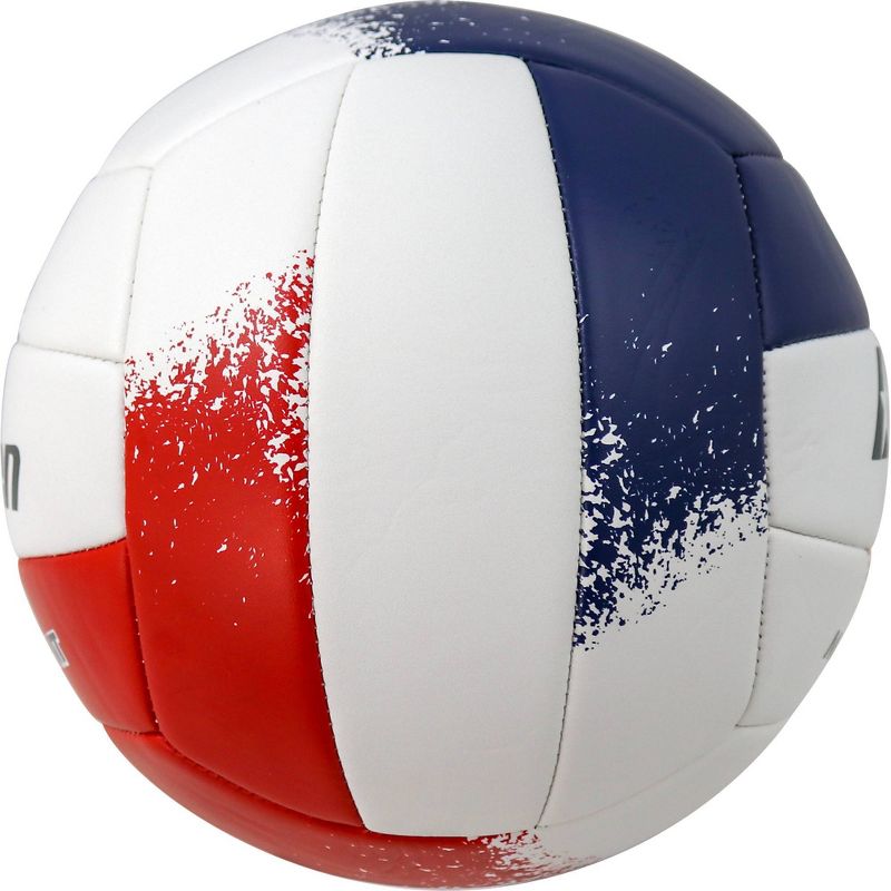 Sportime GradeBall Rubber Volleyballs, Assorted Colors, set of 6