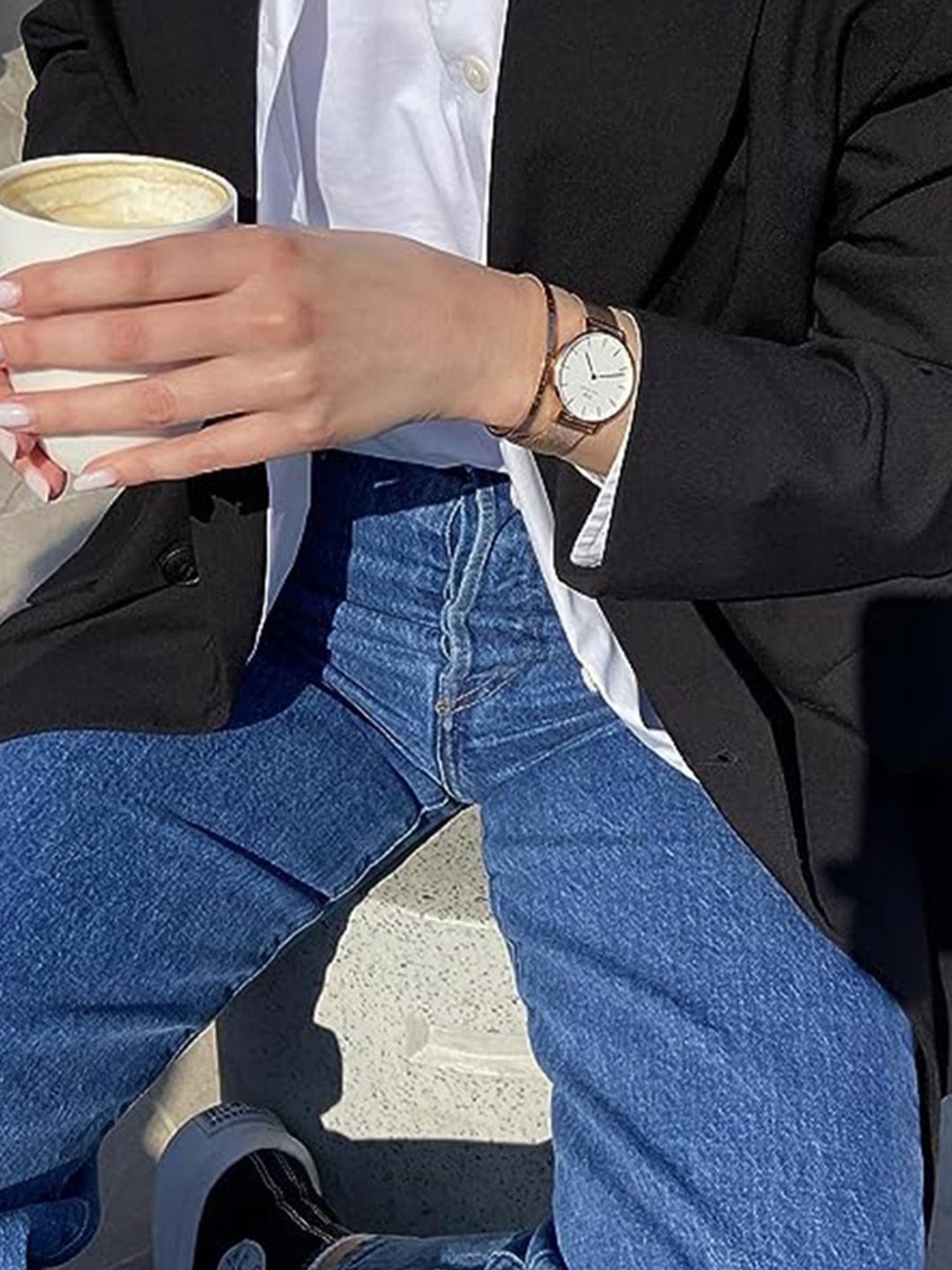 Daniel Wellington DW00100305 Petite Melrose Analog Unisex Watch