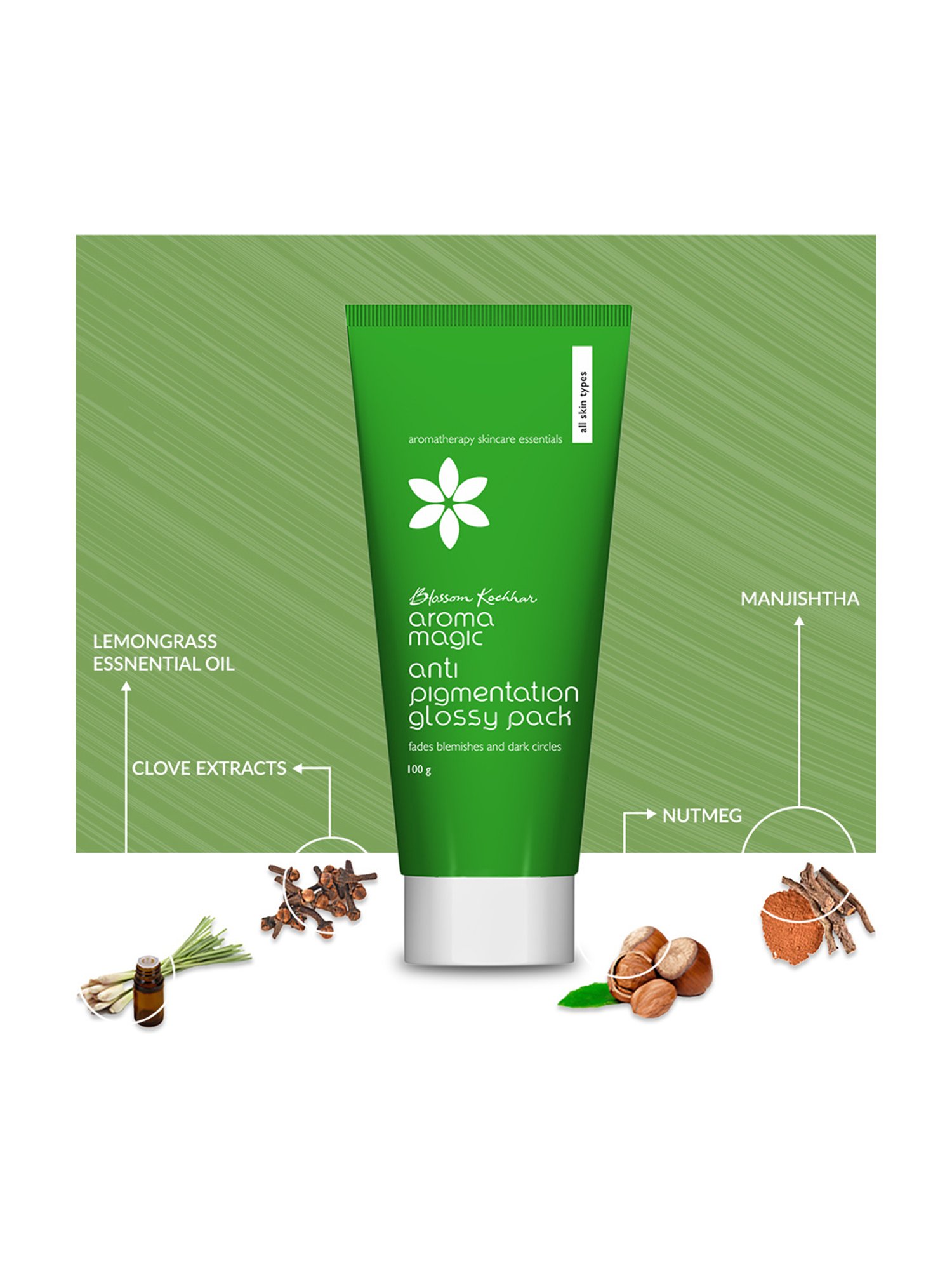 Aroma Magic Anti Pigmentation Glossy Pack - 100 gm