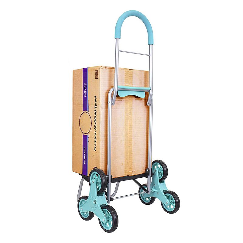 Homz Plastic 6 Clear Drawer Medium Home Storage Container Tower with 4 Large Drawers and 2 Small Drawers, Black Frame