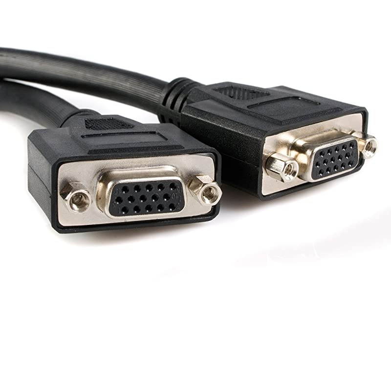 com DMS 59 to VGA Splitter 8in DMS 59 to 2X VGA Y Cable Monitor Splitter Cable DMS 59 Cable DMS 59 to VGA Adapter DMSVGAVGA1