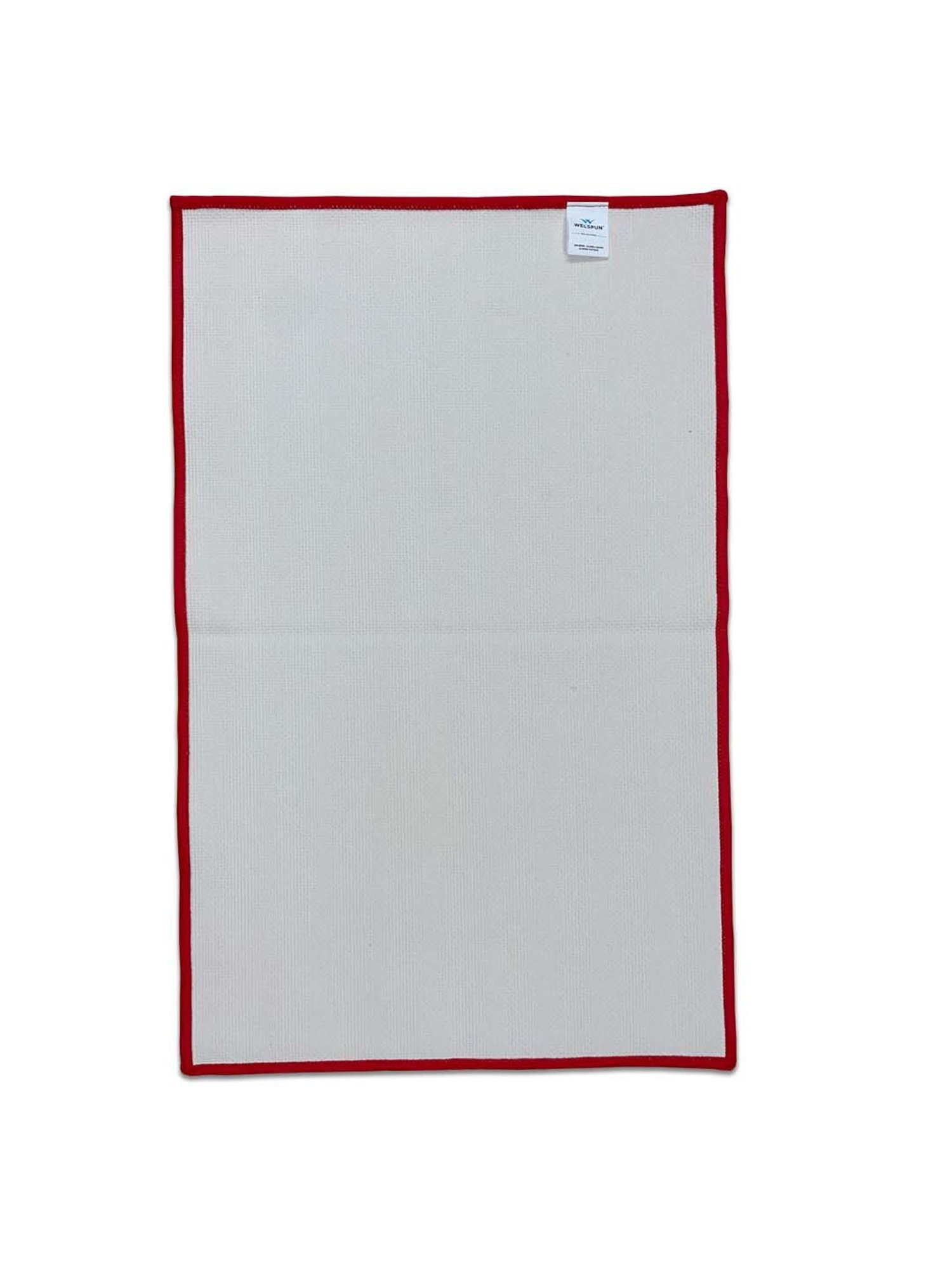 Welspun RAANG Red Drylon 1252 GSM Large Bath Mat