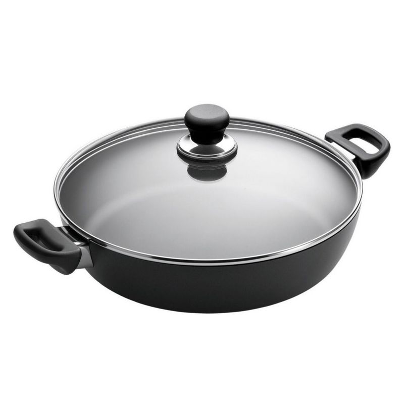Chantal Induction 21 Ceramic Coated Steel 1 Quart Saucepan with Glass Lid