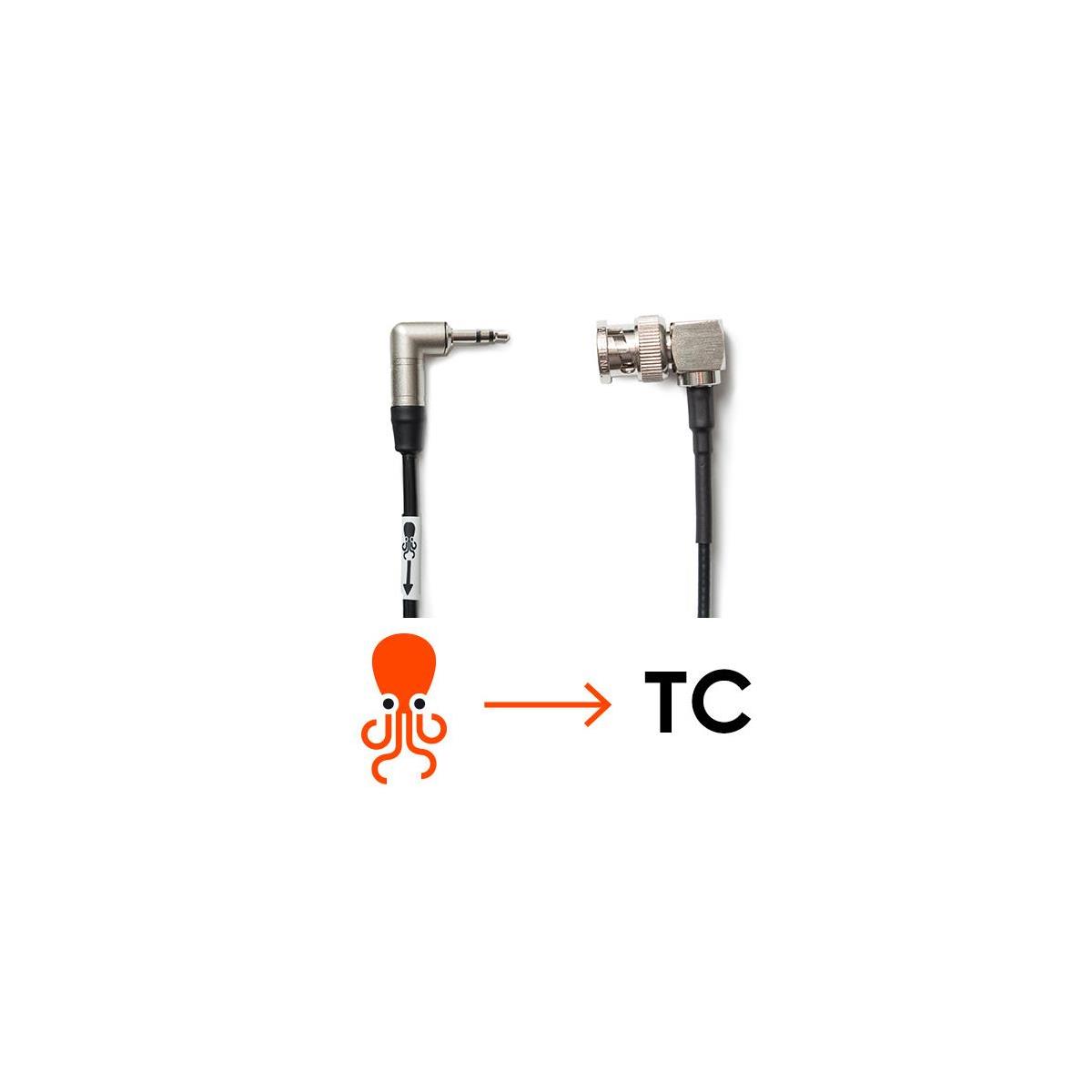 Tentacle Sync Adapter Cable for Tentacle Timecode Generator to BNC (Right Angle)