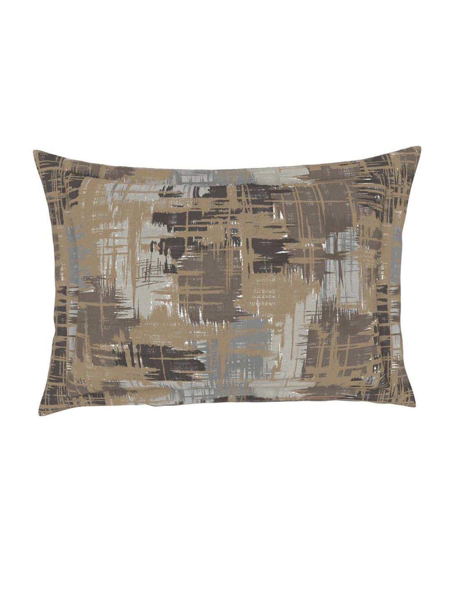 Spaces Atrium Grey Cotton 144 TC Bed Sheet Set