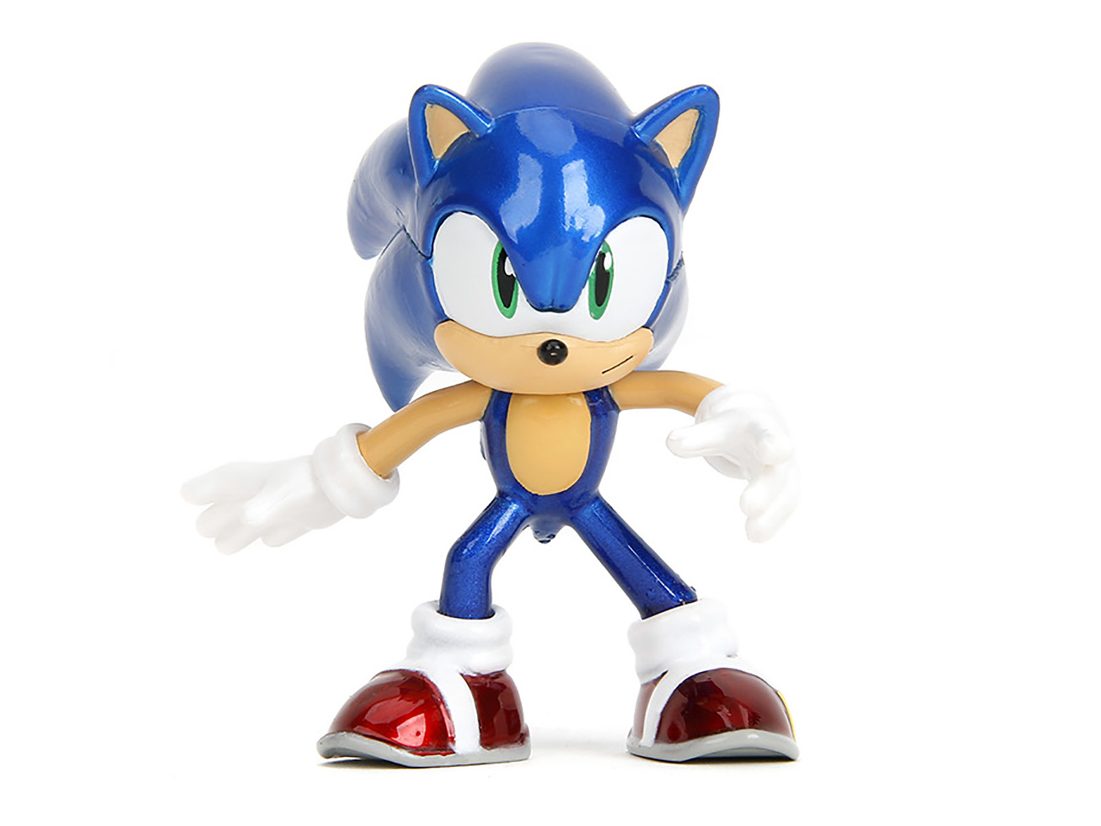 Set of 4 Diecast Figures "Sonic the Hedgehog" Video Game "Metalfigs" Series Diecast Models by Jada