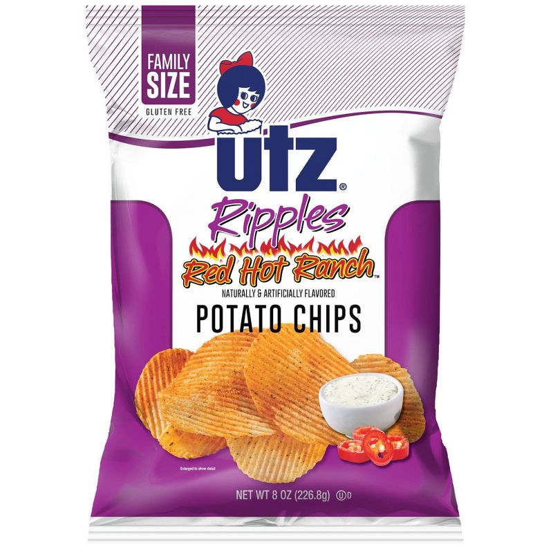 Utz Red Hot Ranch - 8oz