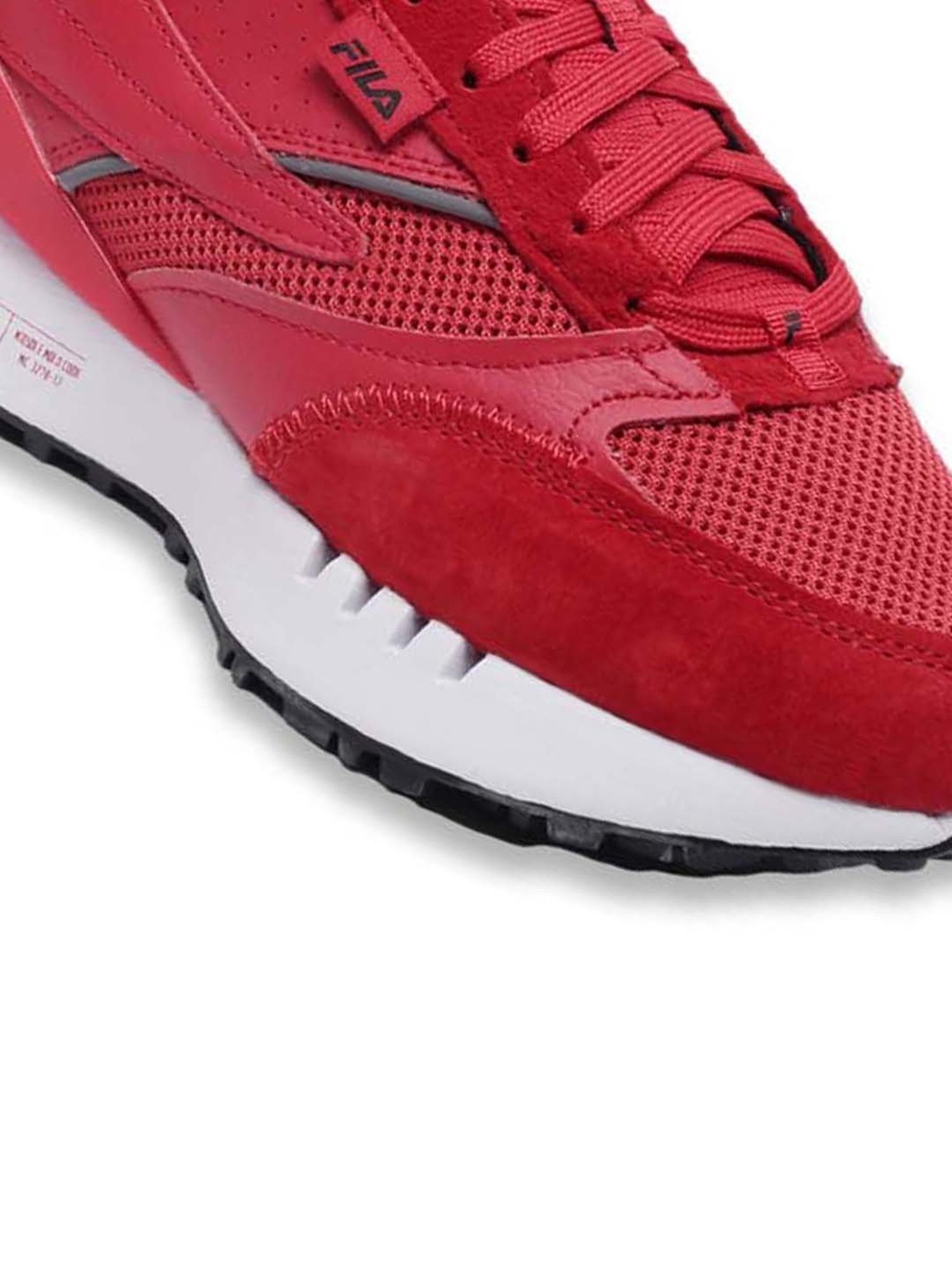 Fila Men's Red Running Shoes