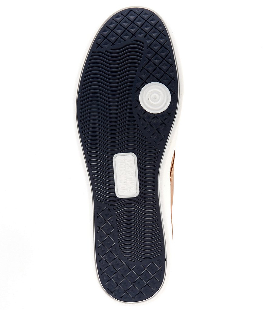 Johnston & Murphy Men's Noah Leather Plain Toe Lace-Up Shoes