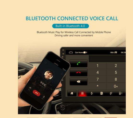 2 Din Android Car Stereo Android 10 with 10 inch Touch Screen in Dash Car Stereo Video Multimedia Player with Bluetooth WiFi GPS Radio Navigation System  2GB Ram 32GB ROM