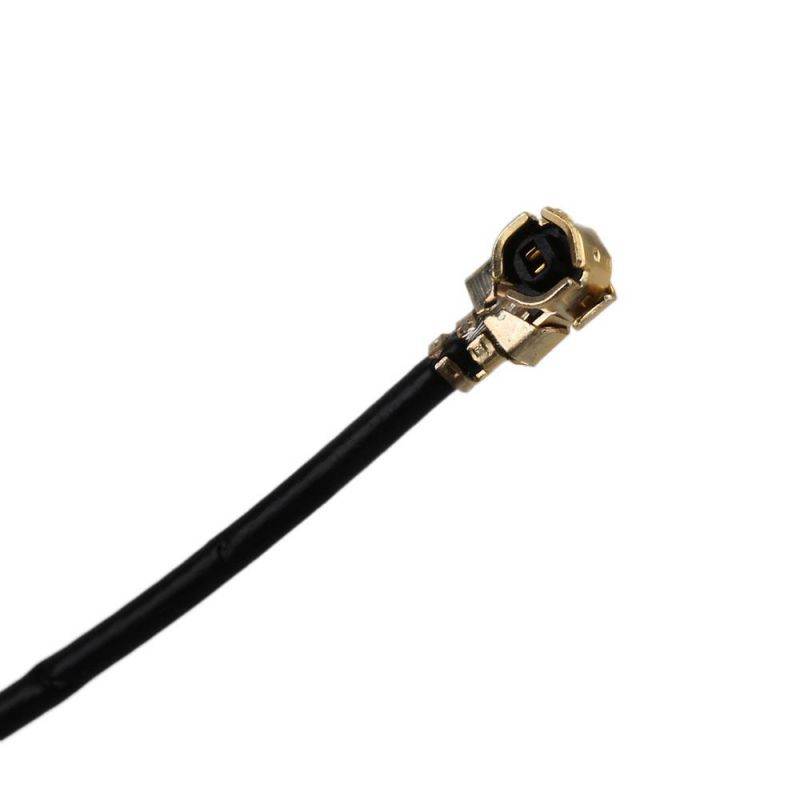 BQLZR 50Pcs SMA Jack Female Bulkhead to IPEX/SMA Connector Grey Pigtail Extension 10cm