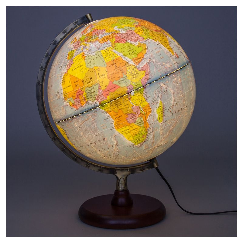 Waypoint Geographic Navigator II Illuminated Desktop Globe