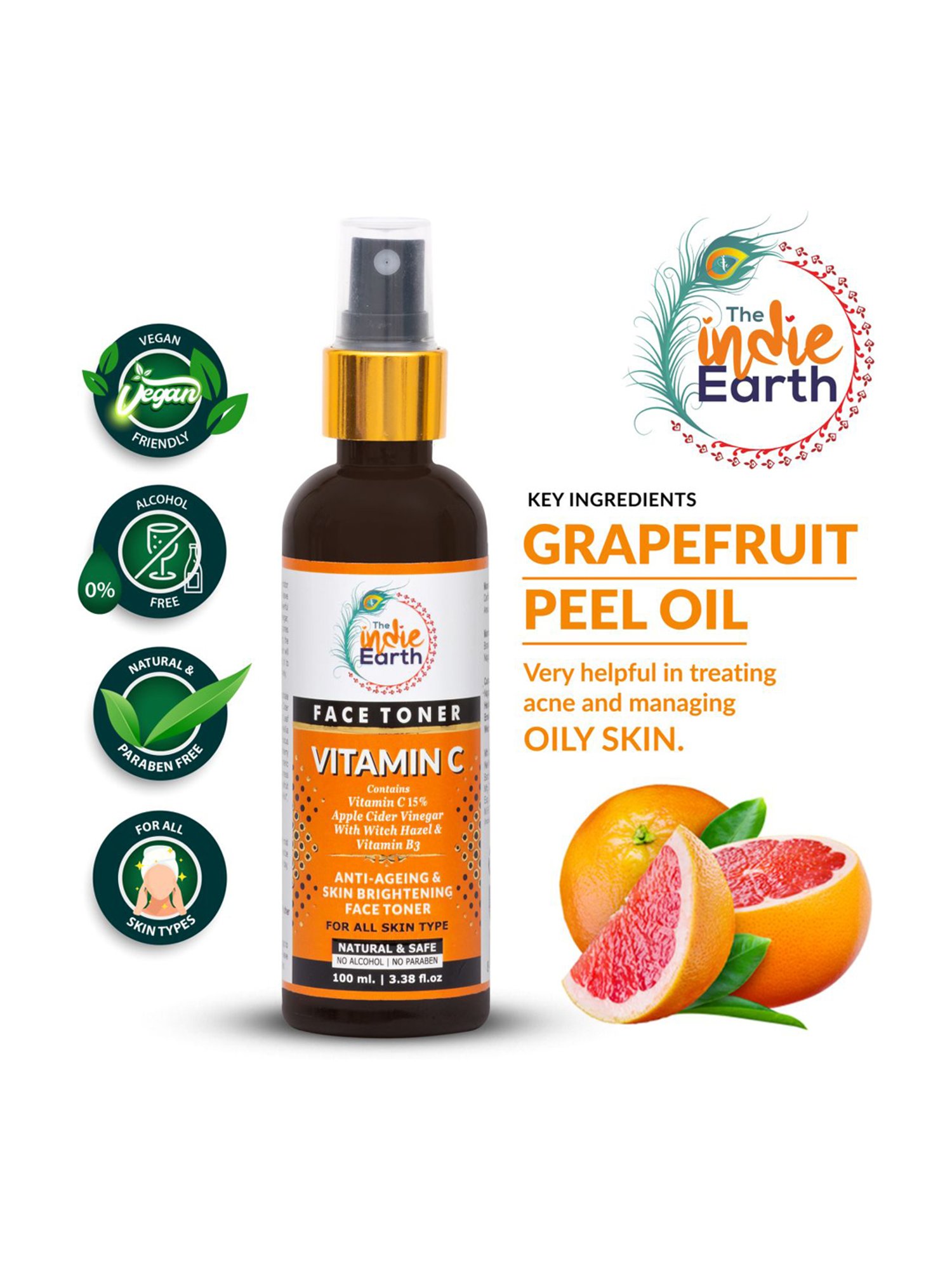 The Indie Earth Vitamin C Healthy Skin Regime