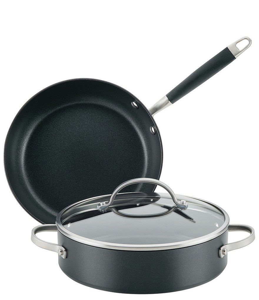 Anolon Advanced Home Hard-Anodized Nonstick 3-Piece Cookware Set