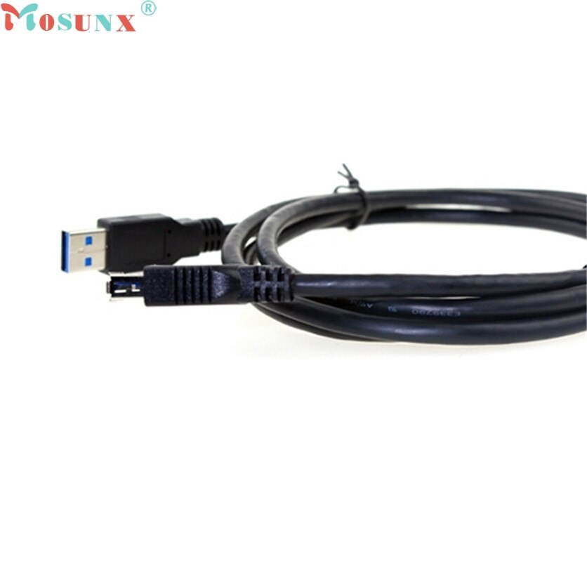 Mosunx Factory Price 3FT 3Feet 1M USB 3.0 A Male to Female Extension Data Sync Cord Cable 5Gbps 60518 Drop Shipping