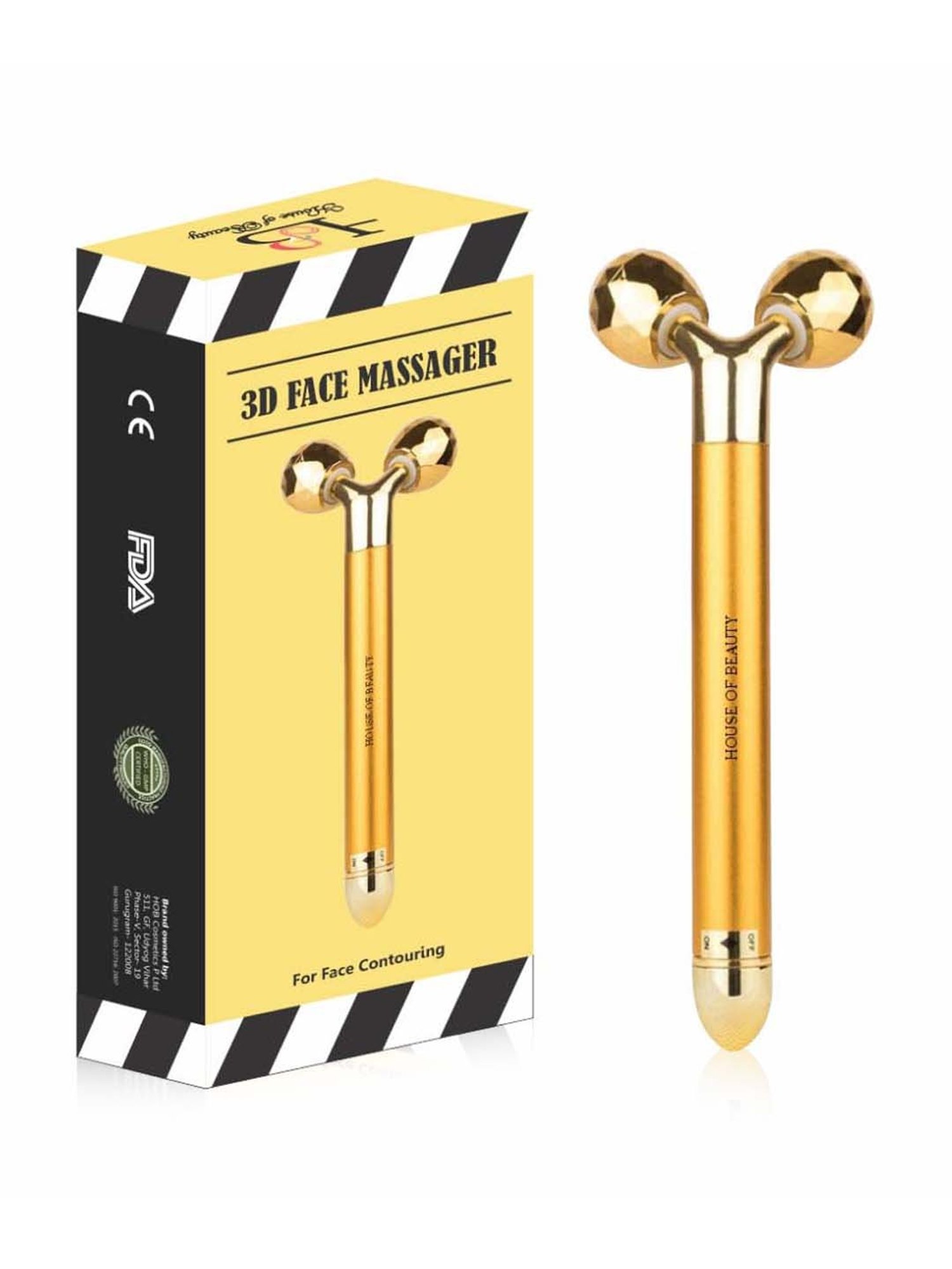 HofB- House of Beauty Quartz Roller - 1 Pc