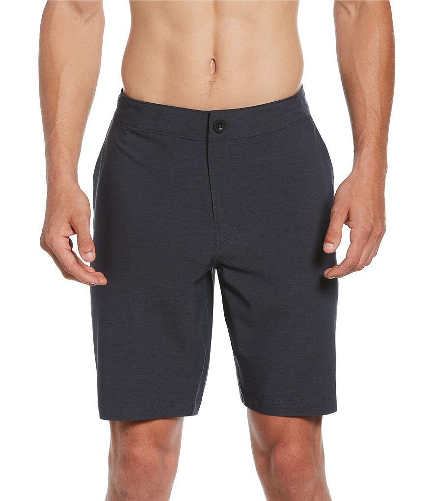 Redsand Solid Heather 20#double; Outseam Hybrid Shorts