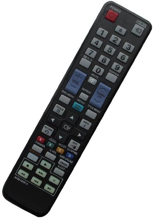 HCDZ Replacement Remote Control for Samsung AH59-02144S HT-BD1200 HT-BD1250W HT-BD1250/XAA HT-BD1252 HT-BD1255 HT-BD1252W Blu-ray DVD Home Theater System