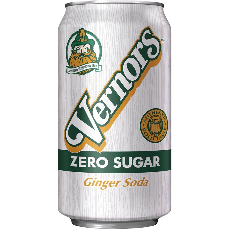 Diet Vernors Ginger Soda - 12pk/12 fl oz Cans