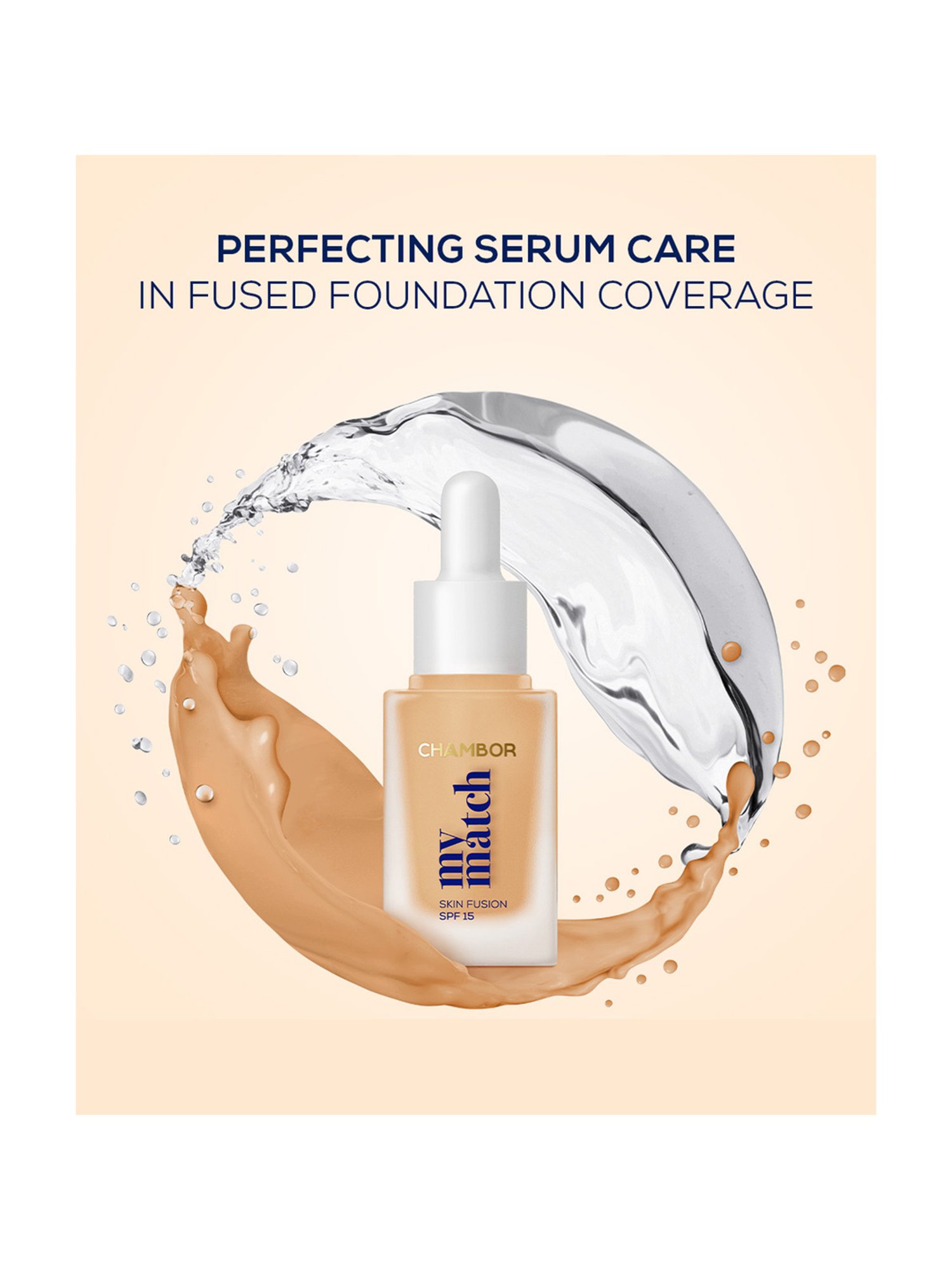 CHAMBOR My Match Skin Fusion SPF 15 Serum Foundation 303 Neutral - 20 ml