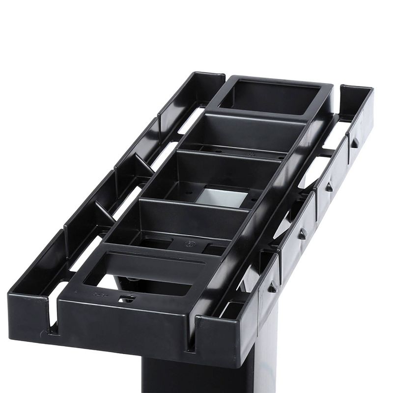 Step2 583799 Locking Deluxe Package Parcel Mail Delivery Box Plastic, Black