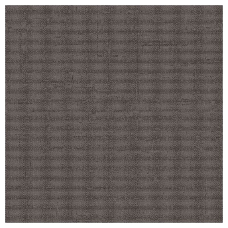 Tempaper Burlap Removable Wallpaper Dark Brown