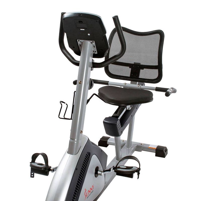 Sunny Health & Fitness Endurance Zone Training Recumbent Bike
