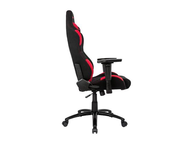 AKRacing Core Series EX Wide Fabric Gaming Chair, 3D Arms, 180 Degrees Recline - Black/Red (AK-EXWIDE-BK/RD)