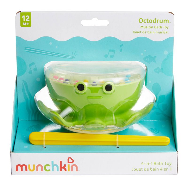 Munchkin Octodrum 3-in-1 Musical Bath Toy
