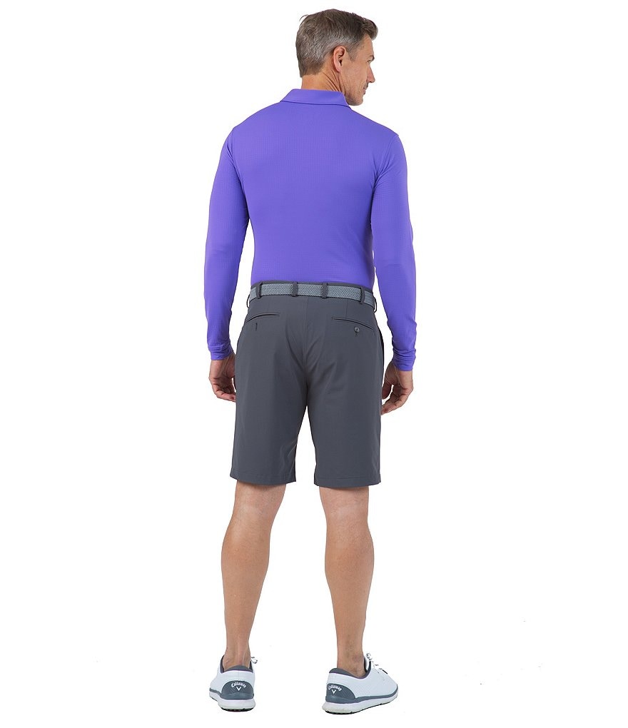 IBKUL Long-Sleeve Ice Fil&reg; Polo Shirt