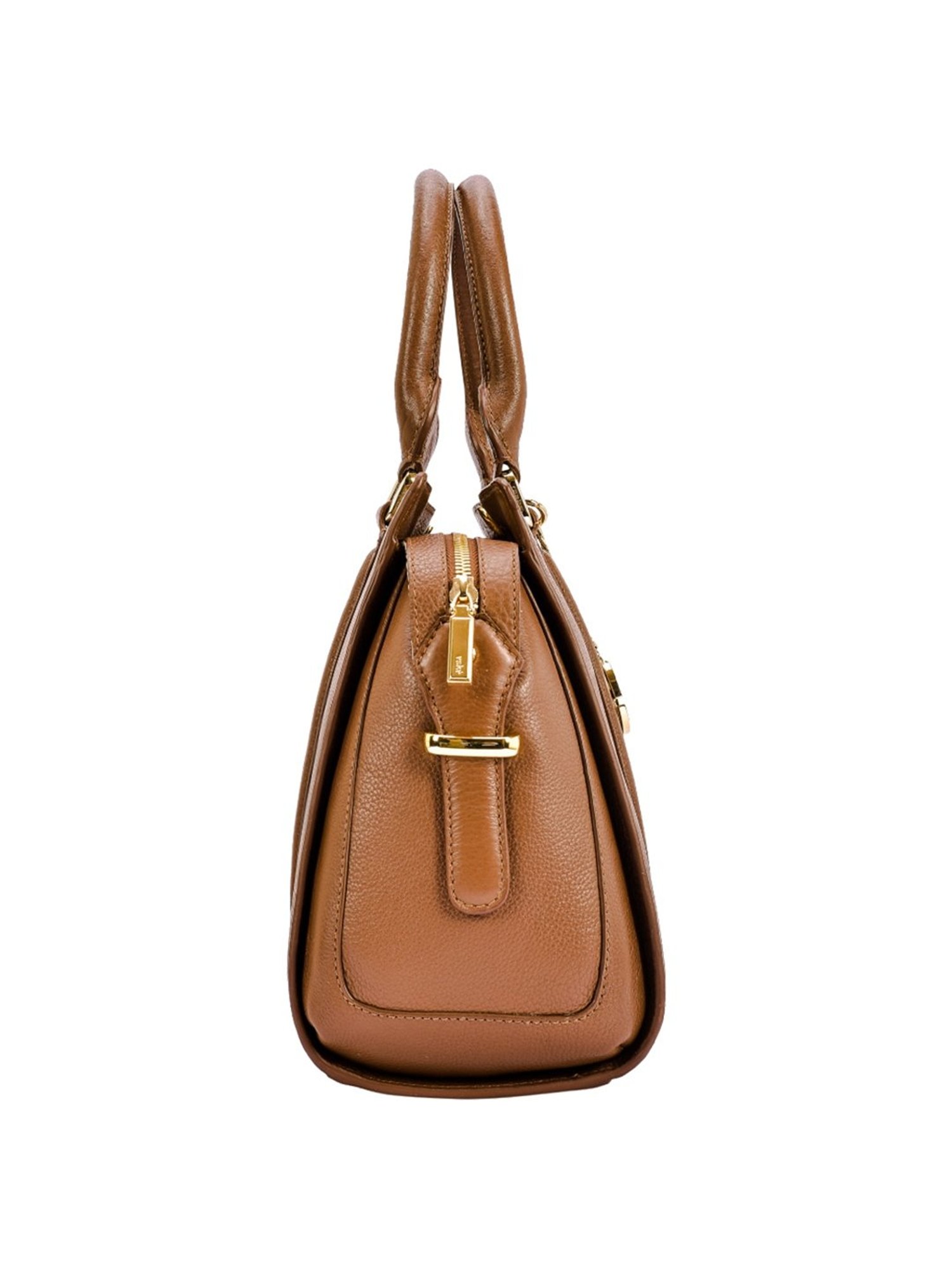 Eske Kiara Brown Solid Medium Handbag