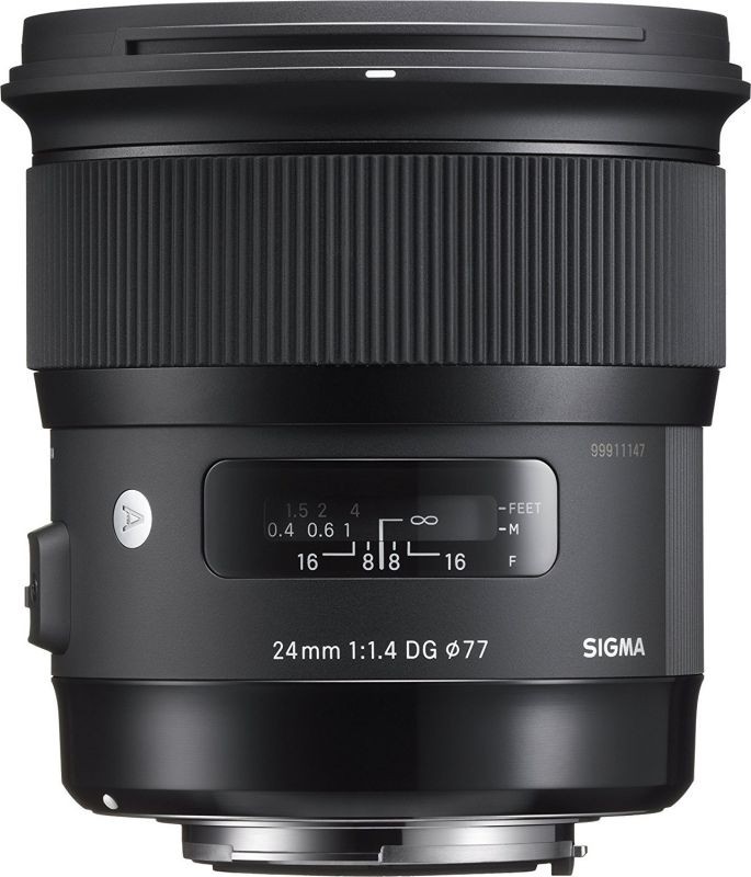 Sigma 24mm f/1.4 DG HSM Art Lens for Canon EOS EF (401-101)