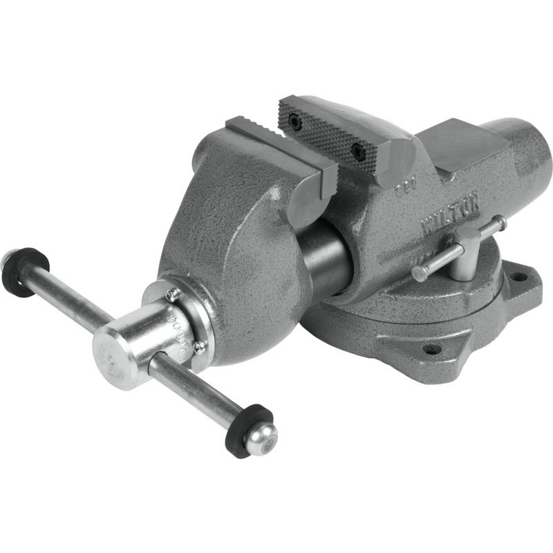 Wilton 28830 300S Machinist 3 in. Jaw Round Channel Vise with Swivel Base