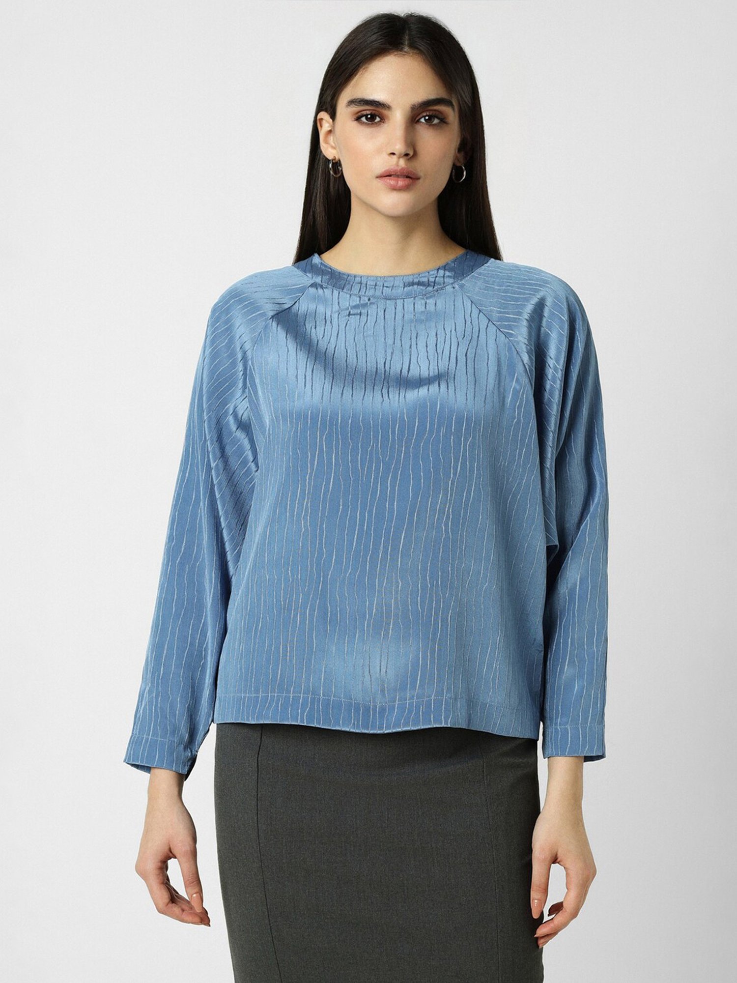 Van Heusen Blue Printed Top
