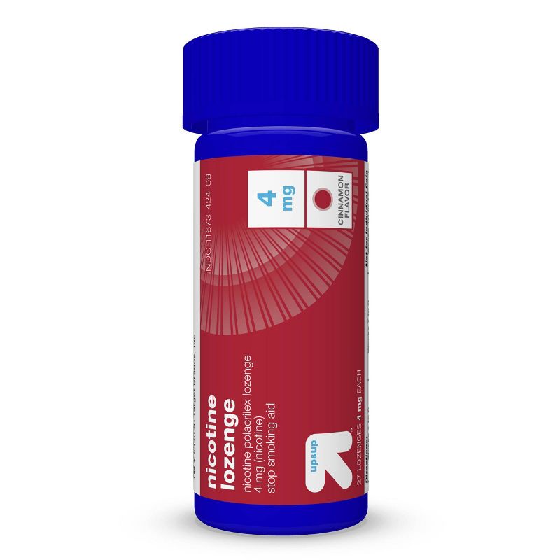 Nicotine 4mg Lozenge - Cinnamon - 108ct - up & up™