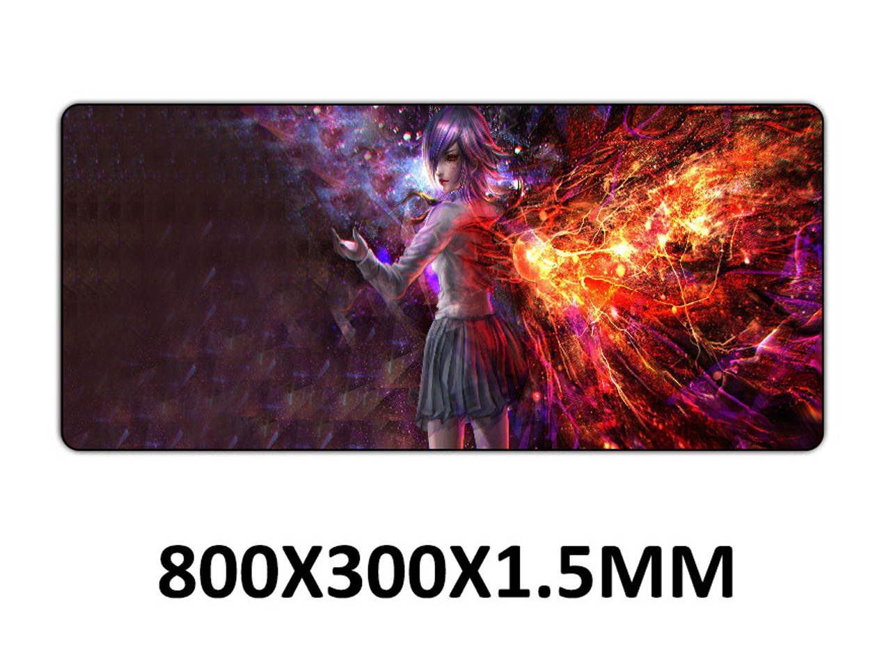 Sovawin Rubber Mouse Mat Gaming Mouse Pad Anime Tokyo Ghoul Large XXL Mousepad Gamer Speed Locking Edge Computer Pads Desk Mouse Pad