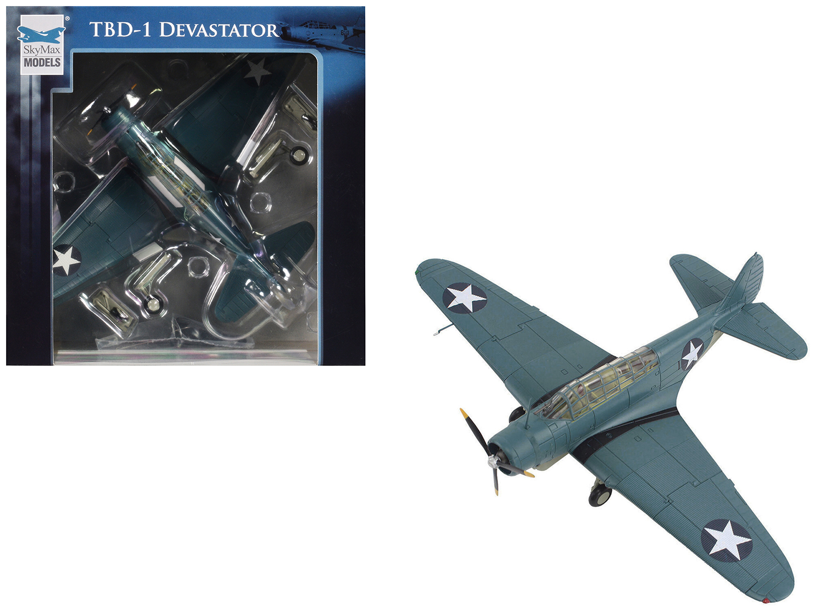 Douglas C-47 Skytrain Transport Aircraft "Night Fright 79th Troop Carrier Squadron 436th Troop Carrier Group D-Day" (1944) United States Army Air Forces 1/100 Diecast Model