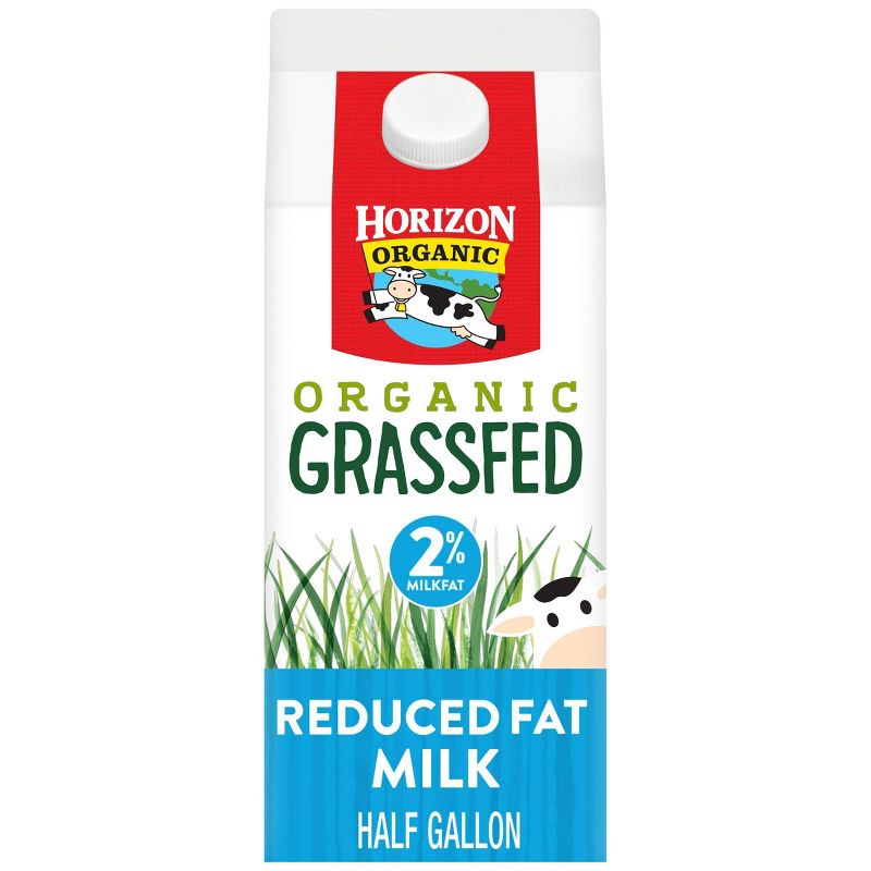 Horizon Organic Grassfed 2% Milk - 0.5gal