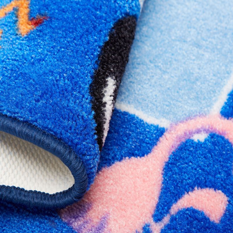 Eric Carle World Map Area Rug (6'6"x9'5") - Home Dynamix