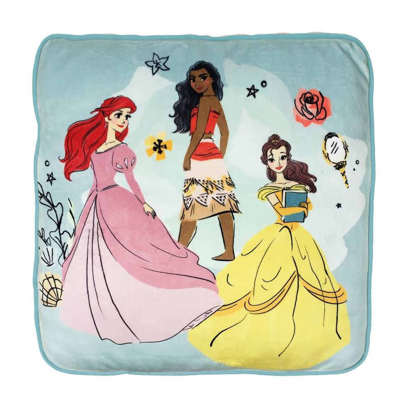 Disney Princess Cloud Pillow and Throw Set