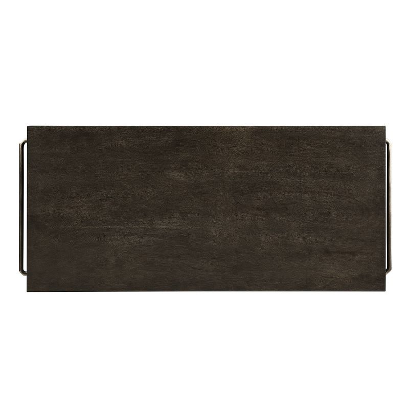 Havelock Rolling Kitchen Island Dark Tobacco - Holly & Martin