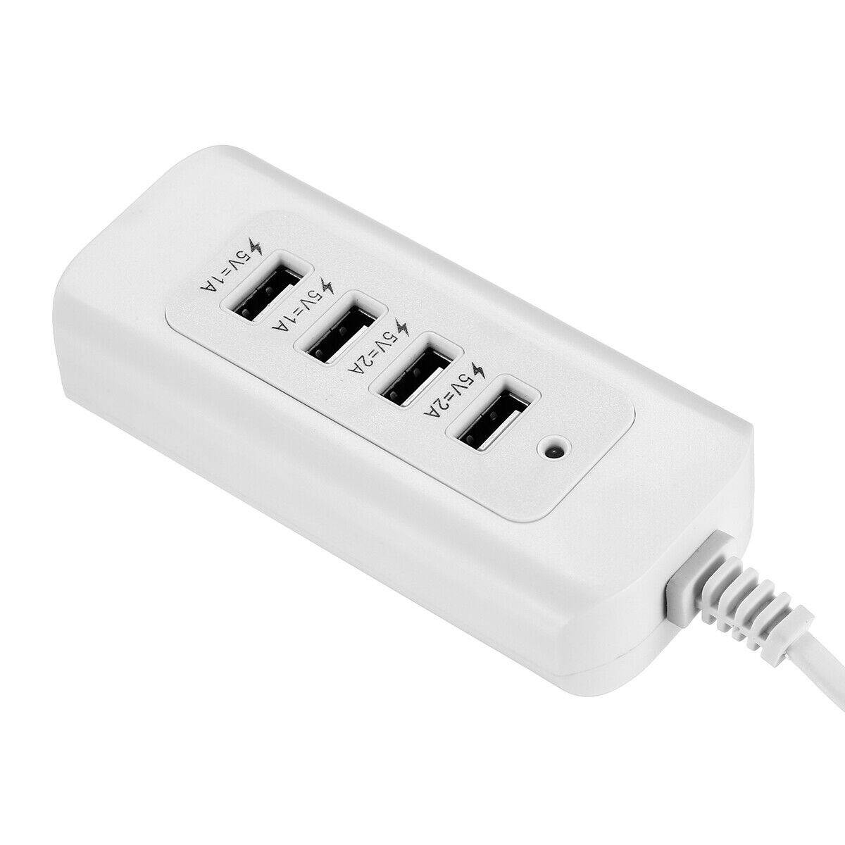 4/6 Port USB Hub Multi-Port Wall Travel Charger Desktop Charging Ston Adapter