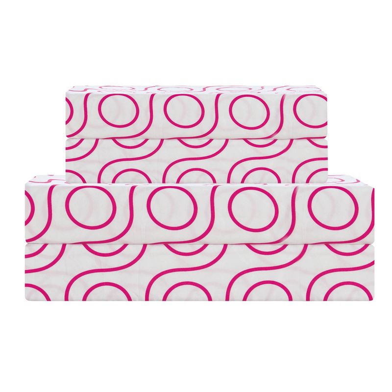 9pc Full Audley Bed In A Bag Comforter Set Pink - Chic Home Design